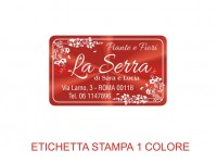 Etichette adesive per fioristi, fiorai e vivaisti  (mm 37X22)  (cod.98G)